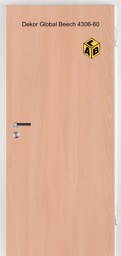 Zeige Details für Tür Holz 42 dB mit Stahleckzarge Dekor Global Beech 4306-60 Maß Wählbar Bild von Tür Holz 42 dB mit Stahleckzarge Dekor Global Beech 4306-60 Maß Wählbar
