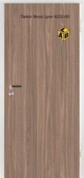 Zeige Details für Tür Holz 42 dB mit Stahleckzarge Dekor Noce Lyon 4232-60 Maß Wählbar Bild von Tür Holz 42 dB mit Stahleckzarge Dekor Noce Lyon 4232-60 Maß Wählbar