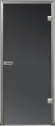 Zeige Details für Glastürblatt Satinato Lava Grey  Bild von Glastürblatt Satinato Lava Grey